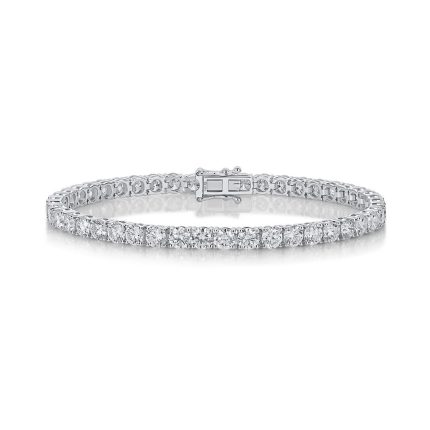B260 ROUND CLASSIC 4PRONG TENNIS BRACELET