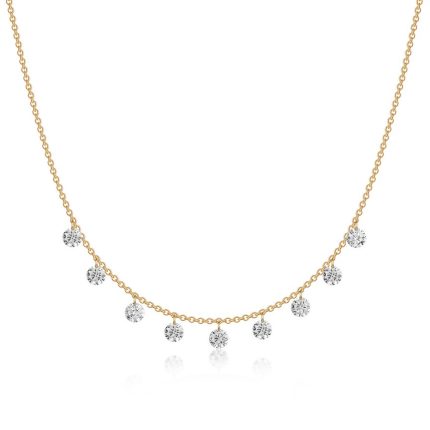 TJN00402Y ROUND STATION FASHION NECKLACE