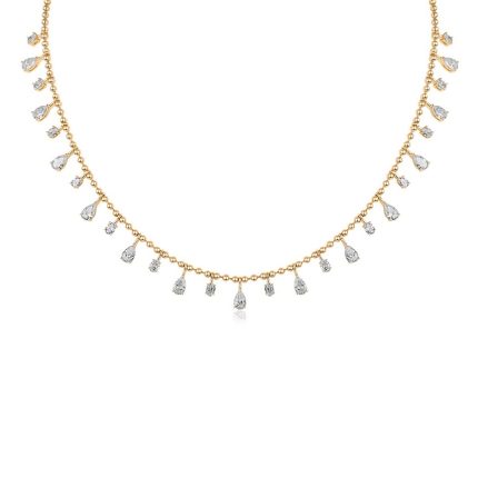 TJN00419MSY MULTI-SHAPE FASHION NECKLACE