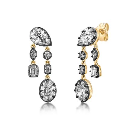 TJE00867MSYBR MULTI-SHAPE FASHION DROP EARRINGS